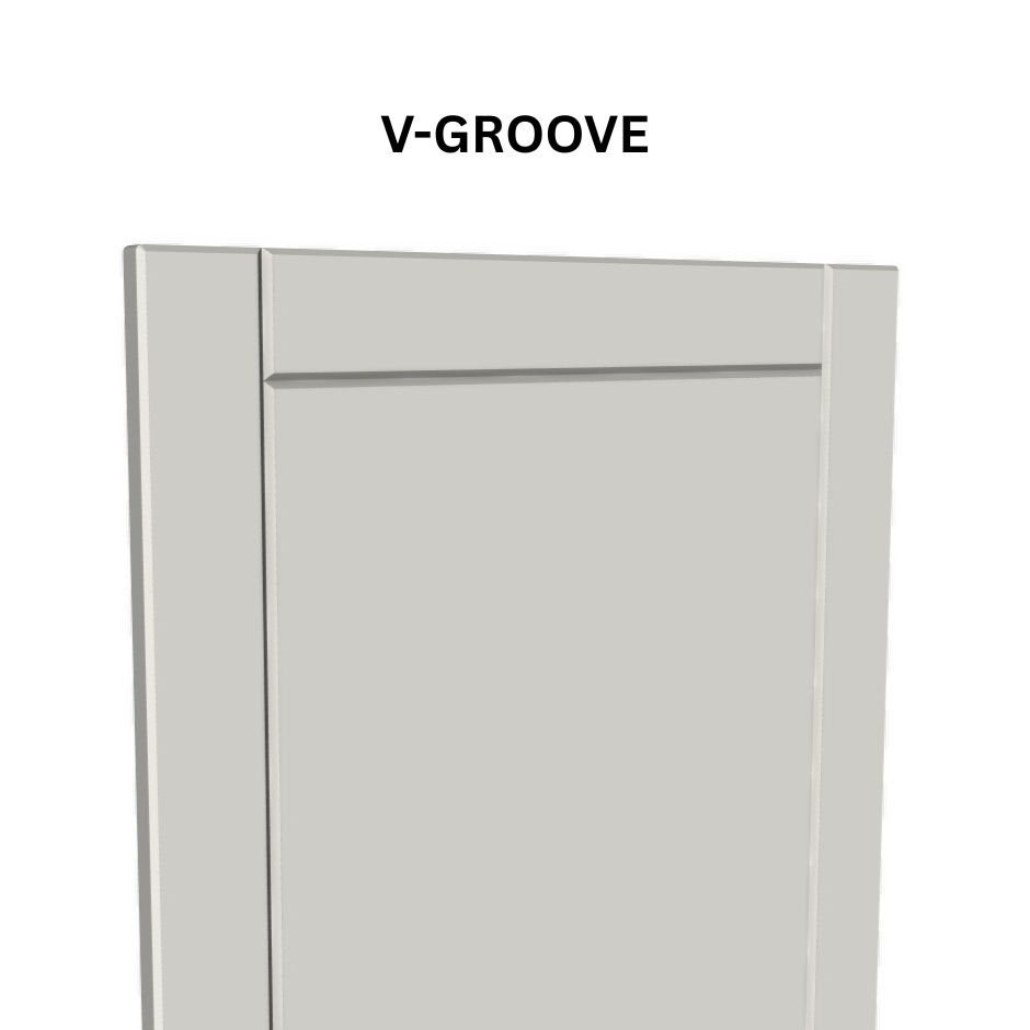 11.5" Wide x 15" High Sample Cabinet (3/4" Birch Plwood Box - Thermofoil Door White)