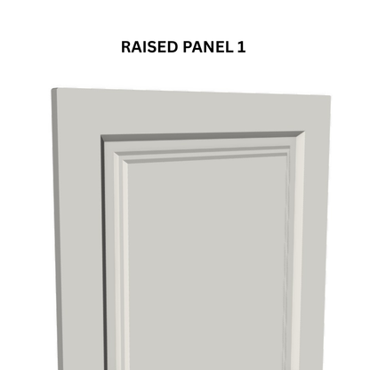 11.5" Wide x 15" High Sample Cabinet (5/8" Hardrock Maple Melamine Box - Painted Door White)