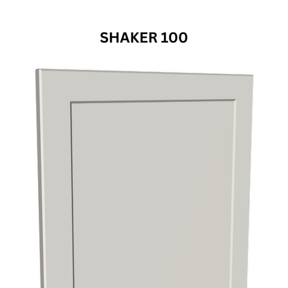 11.5" Wide x 15" High Sample Cabinet (5/8" Hardrock Maple Melamine Box - Thermofoil Door White)