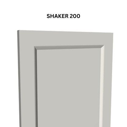 11.5" Wide x 15" High Sample Cabinet (5/8" Hardrock Maple Melamine Box - Painted Door White)