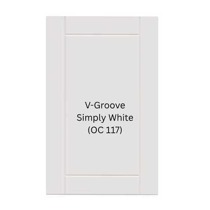 Painted Door White - Sample