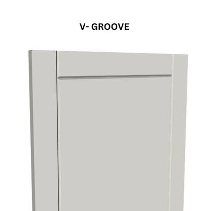 11.5" Wide x 15" High Sample Cabinet (5/8" Hardrock Maple Melamine Box - Painted Door White)